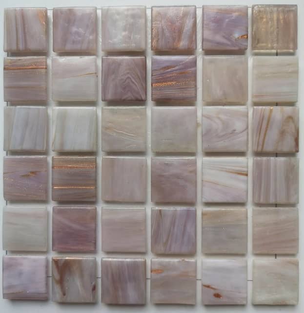 Стеклянная мозаика с авантюрином, серия Aurora