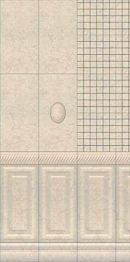 Керамическая мозаика для стен, серия Белгравия