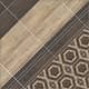 Напольная плитка-декор из керамогранита, серия Хоум Вуд