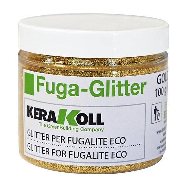 Блестящая золотая добавка Fuga-Glitter, 0.1кг
