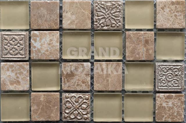 Мозаика из стекла и камня, серия Dao mix