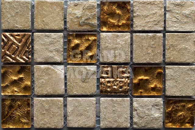 Мозаика из стекла и камня, серия Dao mix