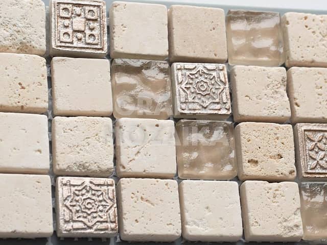 Мозаика из стекла и камня, серия Dao mix