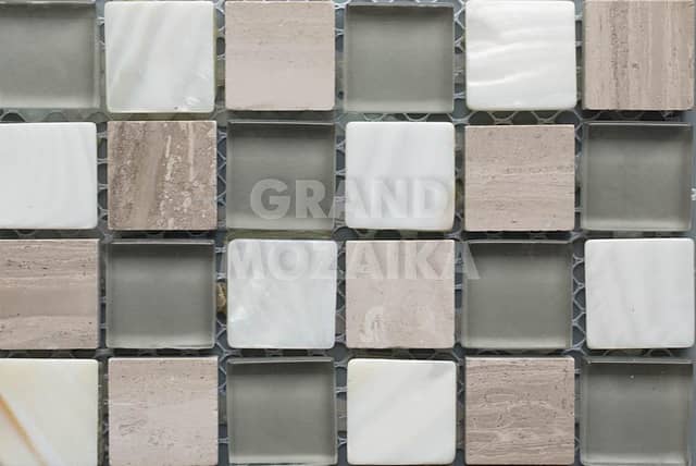 Мозаика из стекла и камня, серия Dao mix