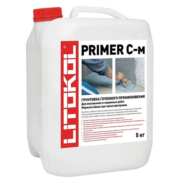 Грунтовка глубокого проникновения PRIMER С-м, 5 кг