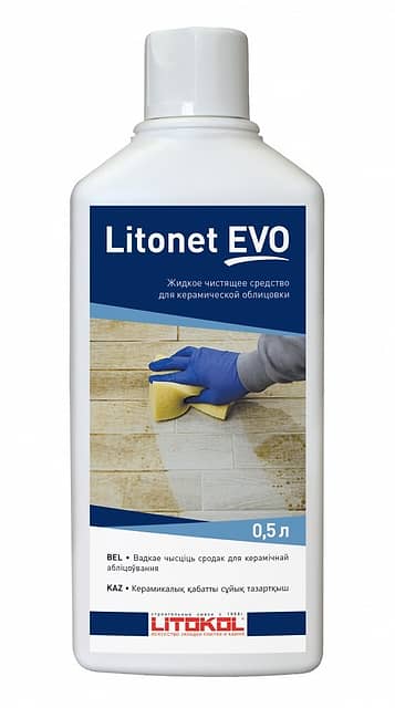 Средство для удаления остатков эпоксидной затирки (для пола), LITONET EVO, 0.5 л