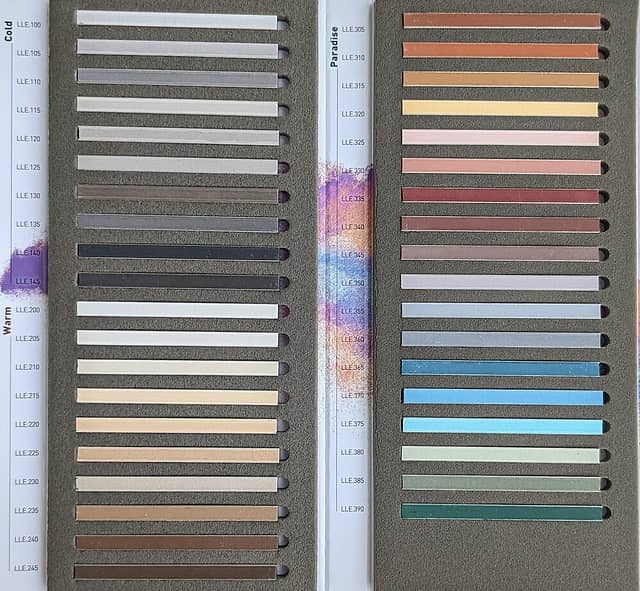 Цементно-полимерная затирка LITOCHROM LUXURY EVO, черный уголь LLE.145, 2кг