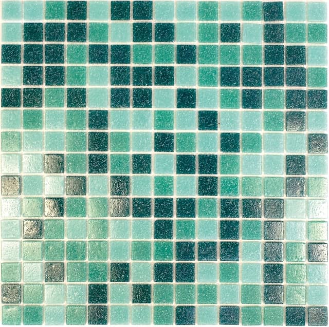 Стеклянная мозаика, серия Mix Rose (на сетке)