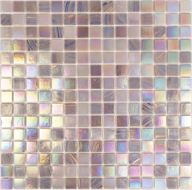 Стеклянная мозаика, серия Mix Rose (на сетке)