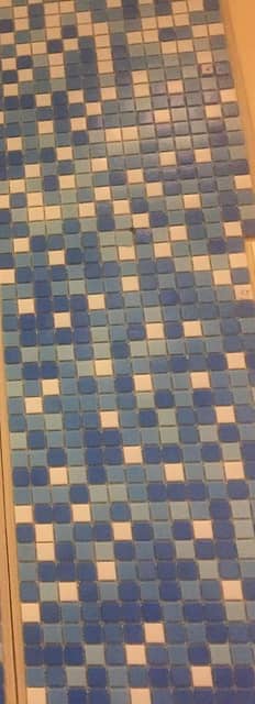 Растяжка из стеклянной мозаики, серия Растяжки Rose