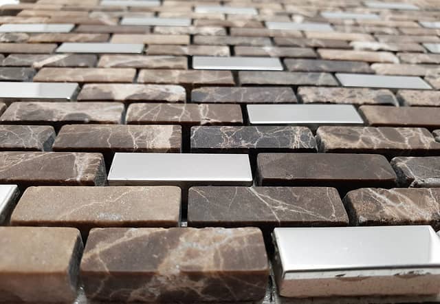 Мозаика из камня и металла, серия Uland