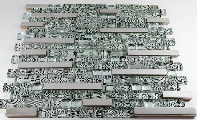 Мозаика из стекла и металла, серия Shimar