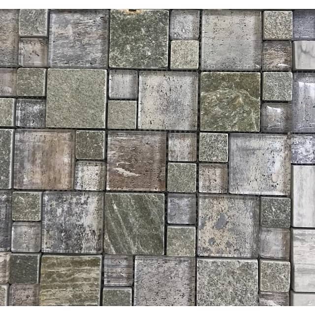 Мозаика из стекла и камня, серия Uland