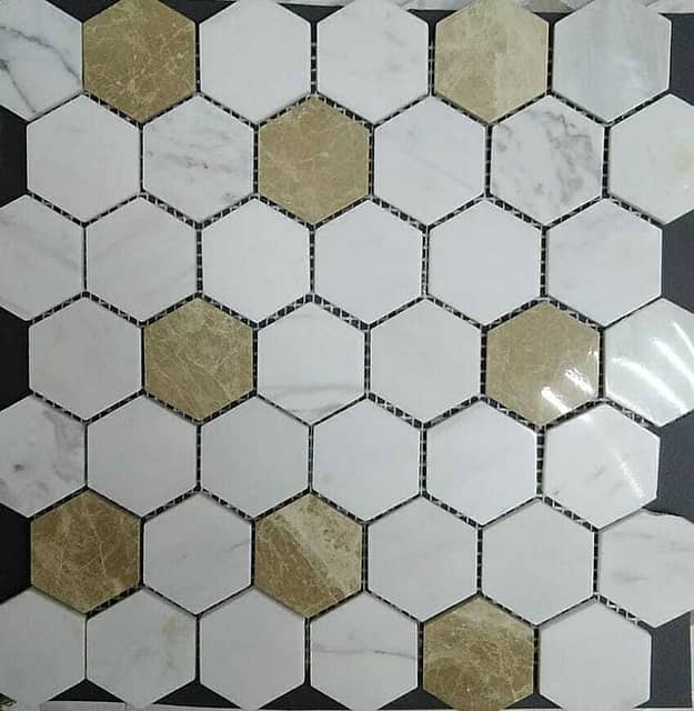 Мозаика из натурального камня, серия Uland