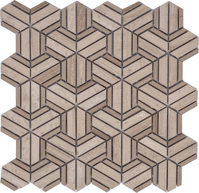 Мозаика из натурального камня, серия Uland