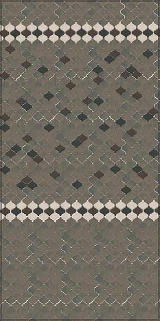 Керамическая мозаика для стен, серия Арабески