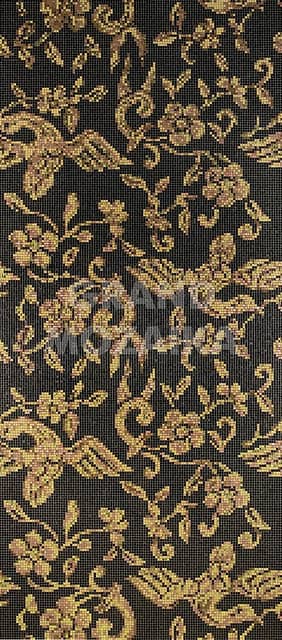 Мозаичное панно (China Birds Brown), серия Decorations