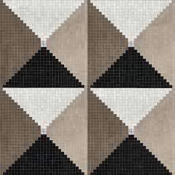 Мозаичное панно (Ferrara Oro Bianco), серия Decorations