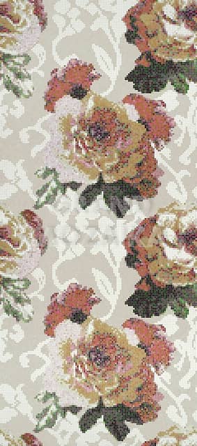 Мозаичное панно (Fleurs Grigio), серия Decorations