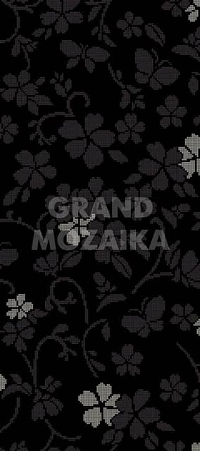 Мозаичное панно (Hana-Flower Dark A), серия Decorations