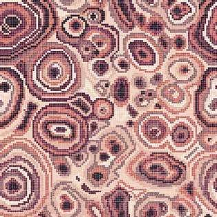 Мозаичное панно (New Malachite Rose), серия Decorations