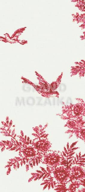 Мозаичное панно (Jardin Rouge B), серия Decorations