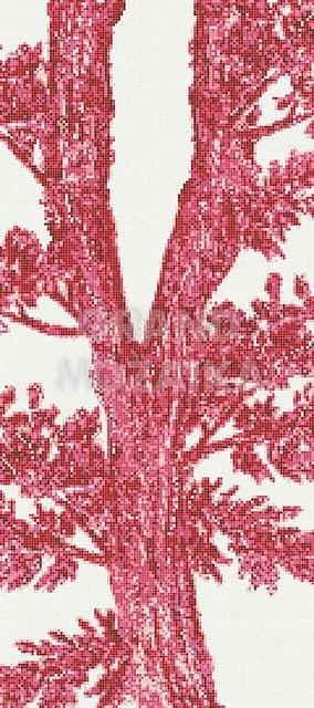 Мозаичное панно (Jardin Rouge F), серия Decorations