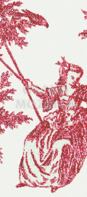 Мозаичное панно (Jardin Rouge G), серия Decorations