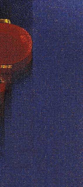 Мозаичное панно (Lanterns Blue C), серия Decorations