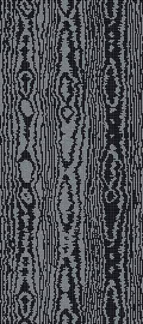 Мозаичное панно (Moire Black B), серия Decorations