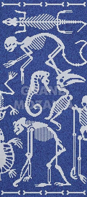 Мозаичное панно (Perished Blue A), серия Decorations