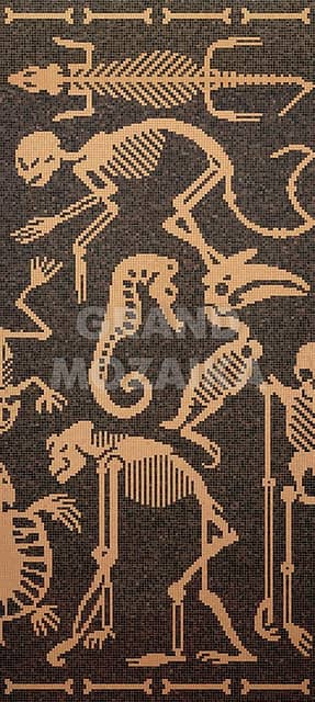 Мозаичное панно (Perished Rose Gold A), серия Decorations