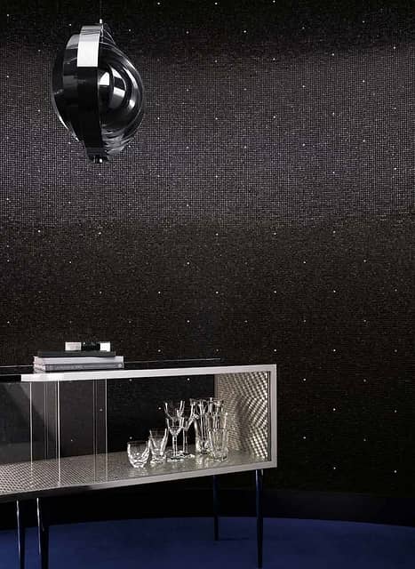 Мозаичное панно (Rain Black), серия Decorations