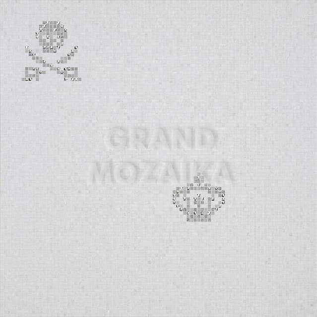 Мозаичное панно (Skulls & Crowns White), серия Decorations
