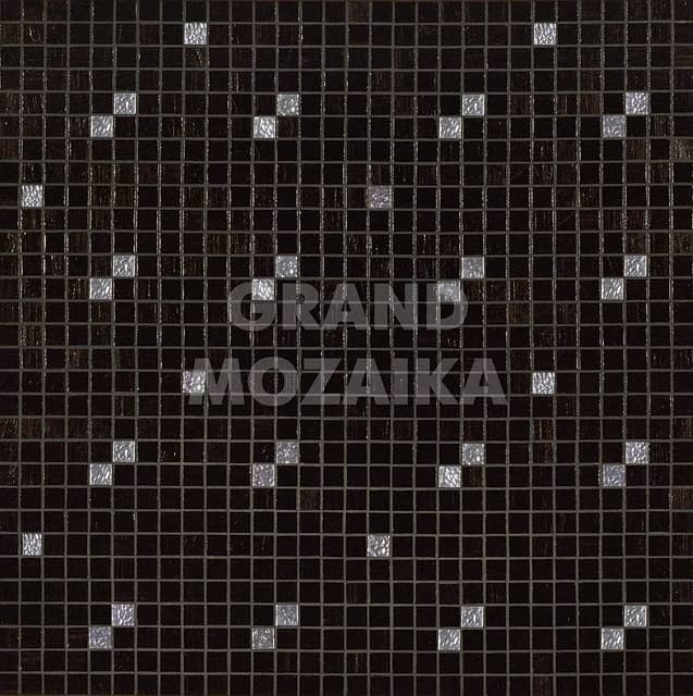 Мозаичное панно (Diagonale Nero Oro), серия Decorations