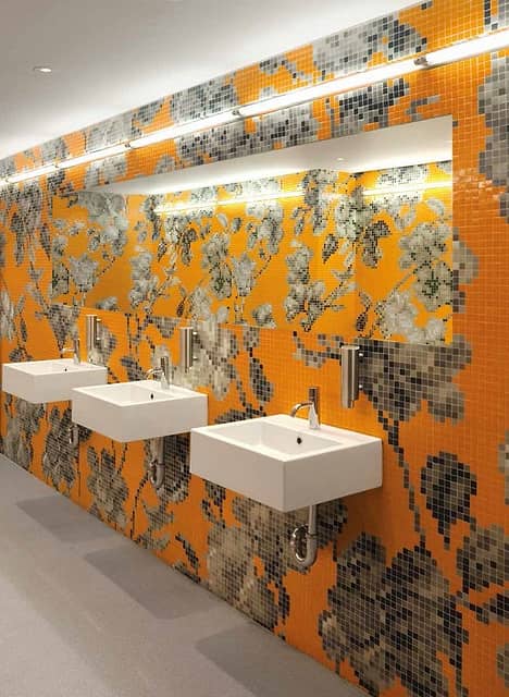 Мозаичное панно (Hanami Arancio B), серия Decorations