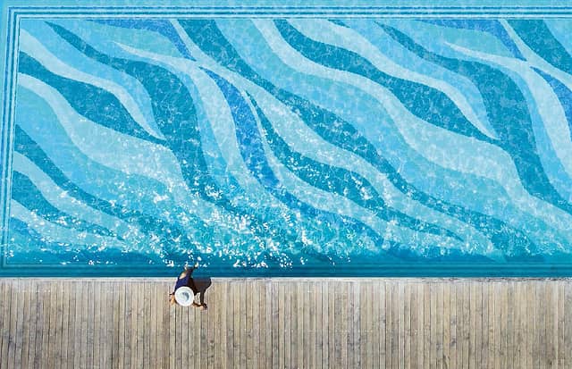 Мозаичное панно (Onde 20 Celeste B), серия Decorations