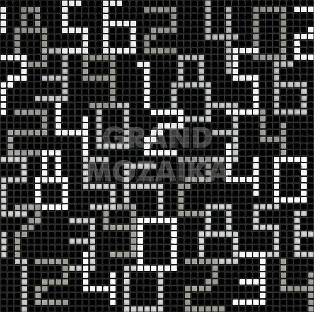 Мозаичное панно (Data Black), серия Opus Romano Decorations