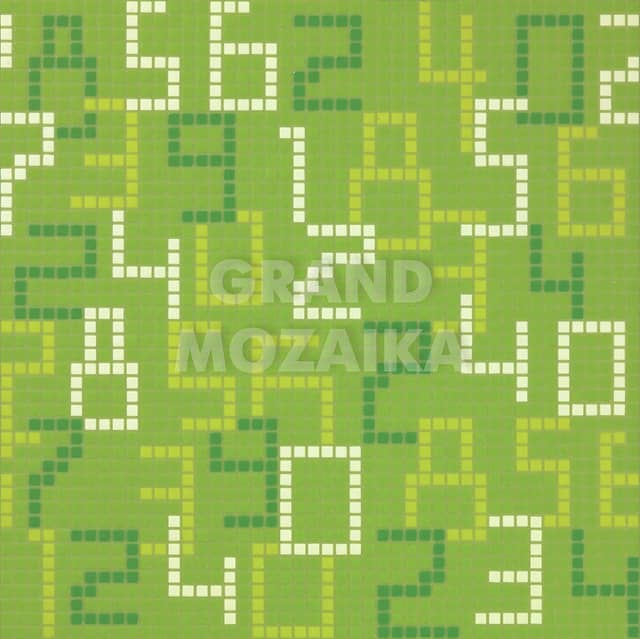 Мозаичное панно (Data Green), серия Opus Romano Decorations