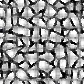 Мозаичное панно (Fragment Black), серия Opus Romano Decorations