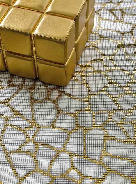 Мозаичное панно (Fragment Gold), серия Opus Romano Decorations