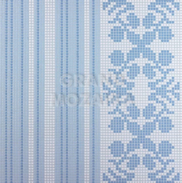 Мозаичное панно (Wallpaper Blue), серия Opus Romano Decorations