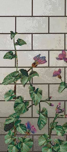 Художественное мозаичное панно (Calystegia A), серия Decorations