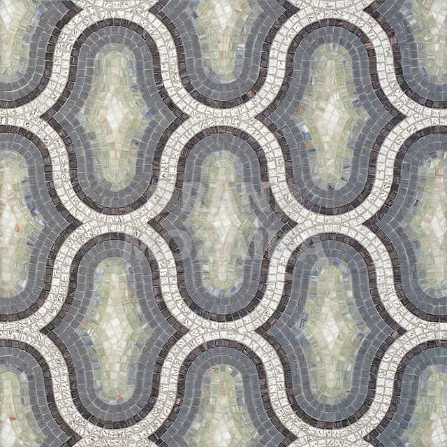 Художественное мозаичное панно (Chic Black), серия Decorations