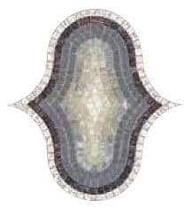 Художественное мозаичное панно (Chic Black), серия Decorations