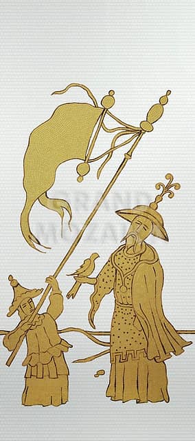Художественное мозаичное панно (Chinoiserie C), серия Decorations