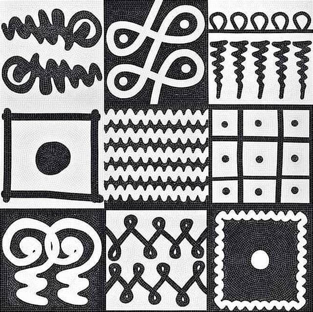 Художественное мозаичное панно (Halo-Halo), серия Decorations