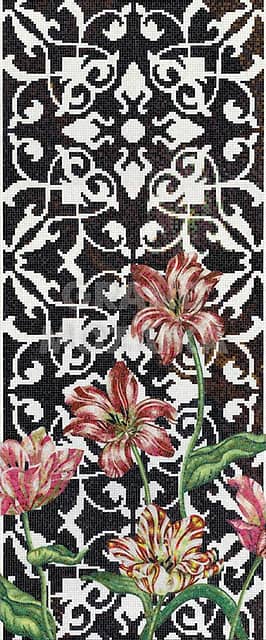 Художественное мозаичное панно (Tulips C), серия Decorations