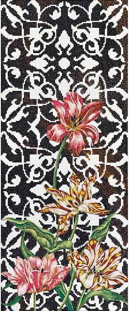 Художественное мозаичное панно (Tulips Single), серия Decorations