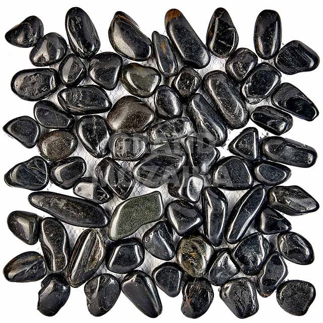 Галька на сетке